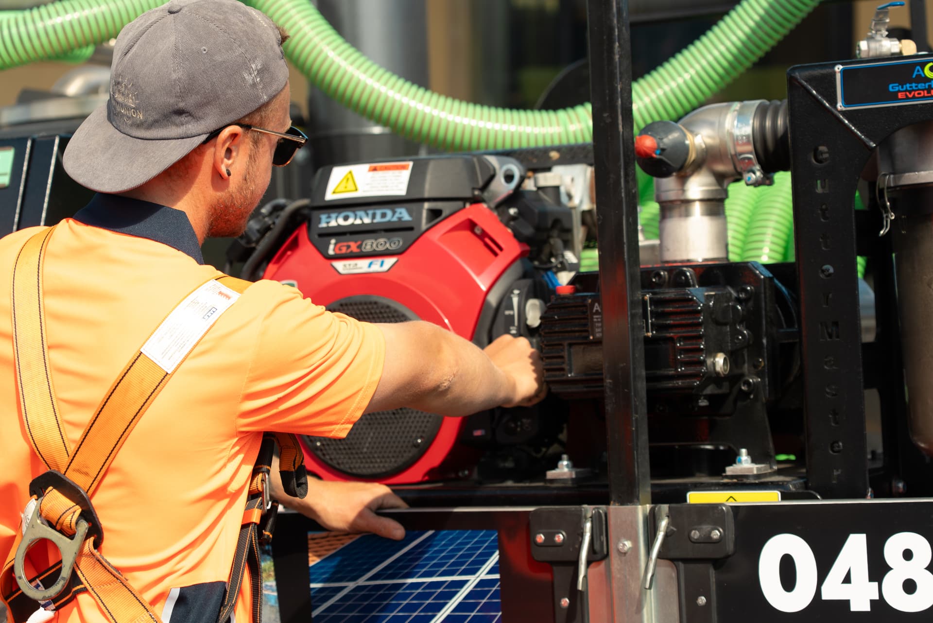 Commercial-grade vacuum gear that shifts sludge a hand scoop never will.